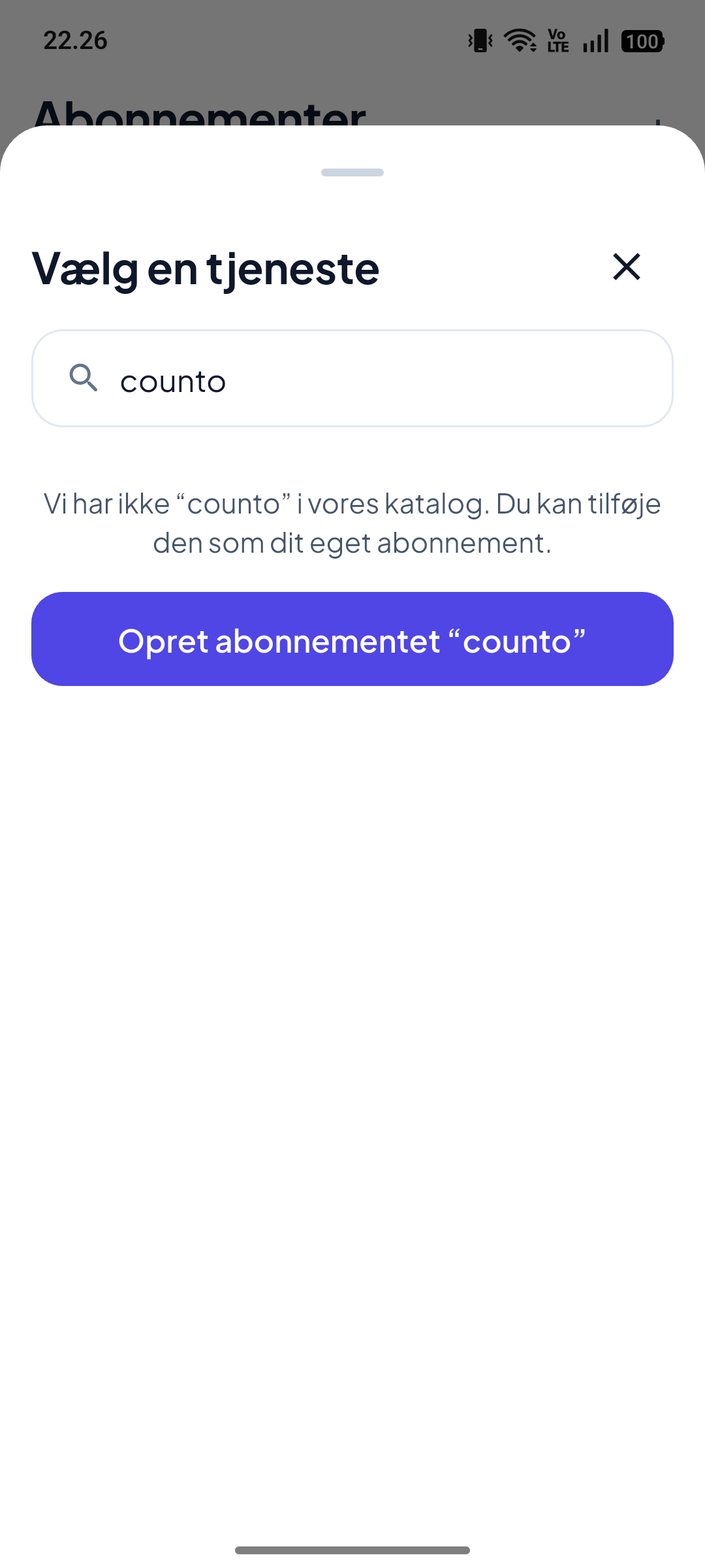 Kan du ikke finde den? Tilføj din egen.