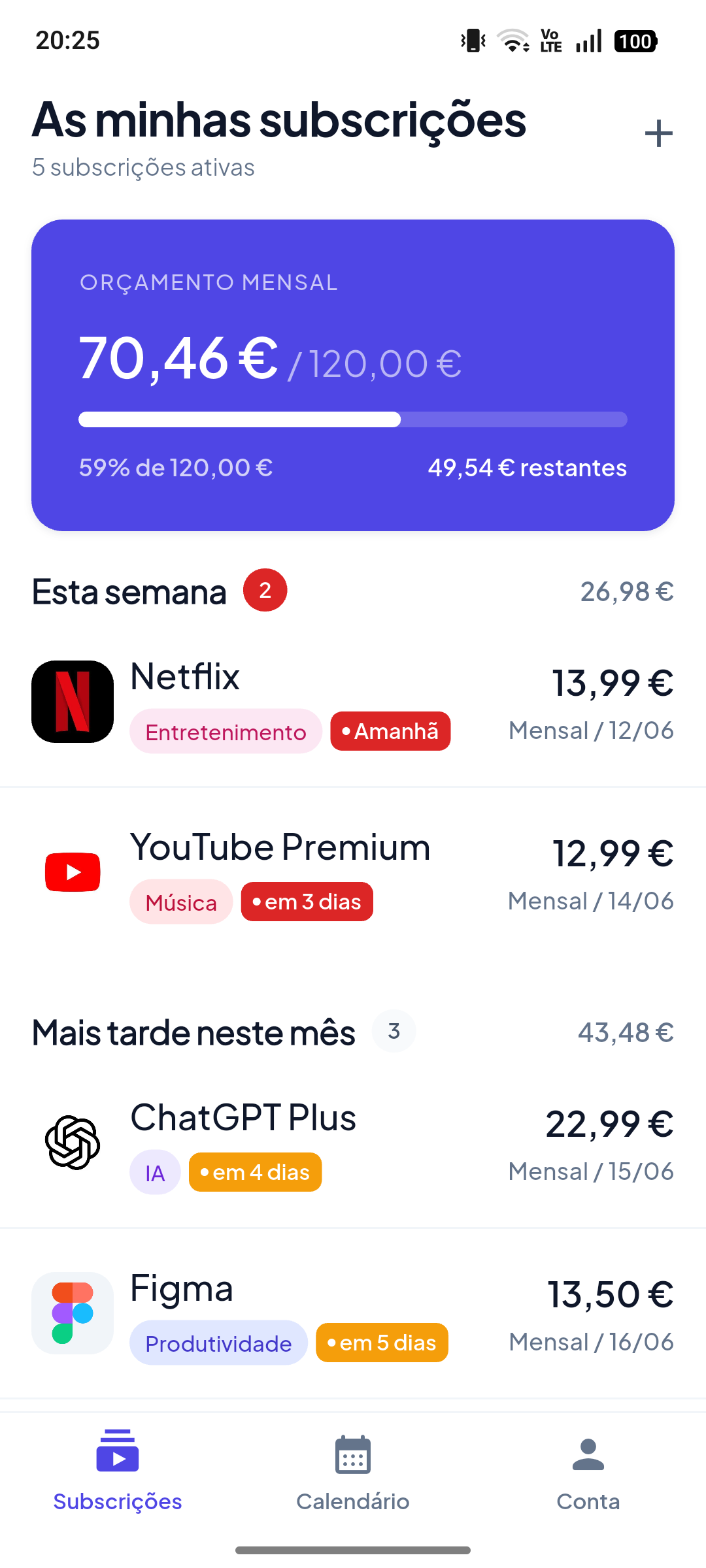Revuno — Controle de assinaturas tudo em um só lugar.