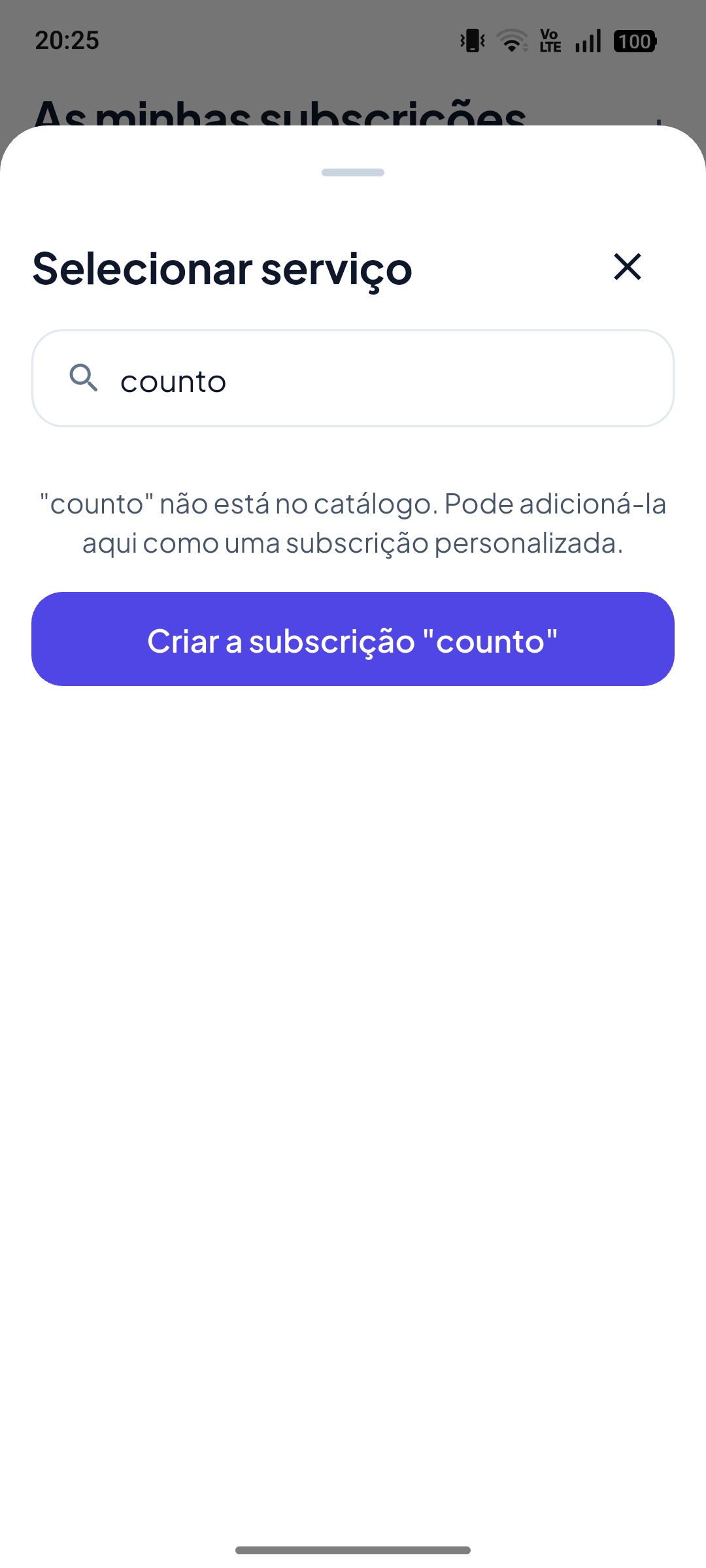 Não encontrou? Adicione o seu.